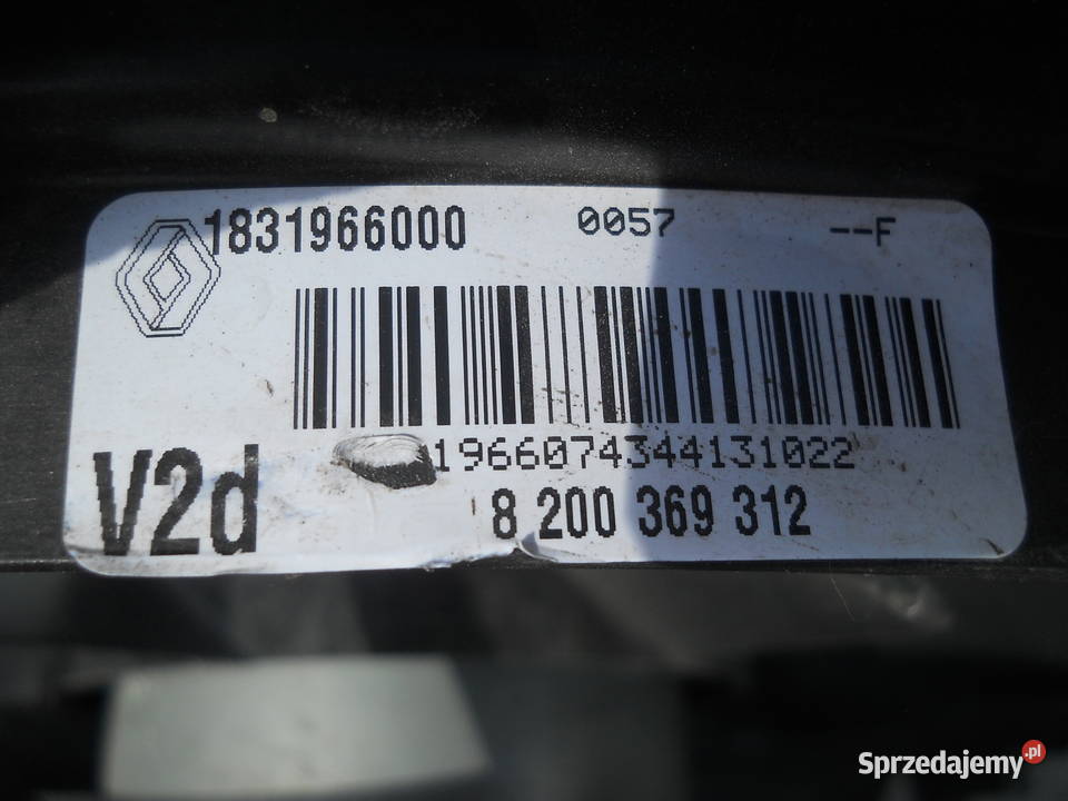 RENAULT TWINGO II WENTYLATOR CHŁODNICY dolnośląskie