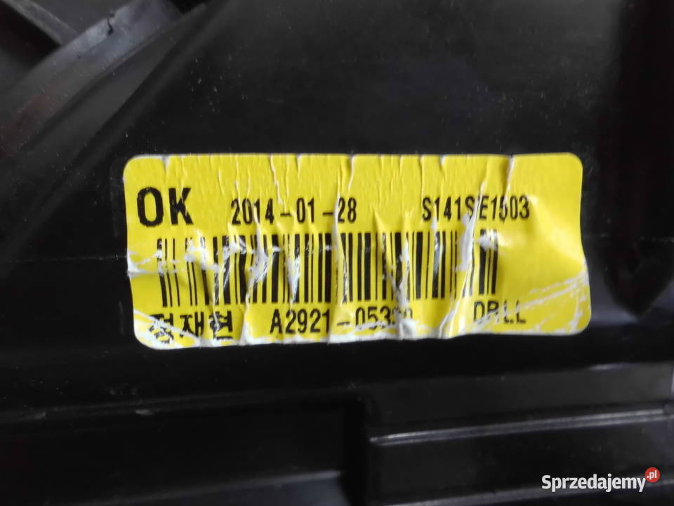Lewy reflektor kia CEED II 2012 z LEDoryginal