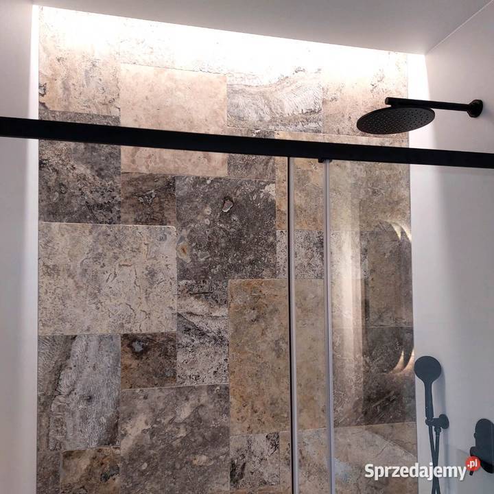 Płytki Trawertyn Silver Ash bębnowany komplet pomorskie Gdynia sprzedam