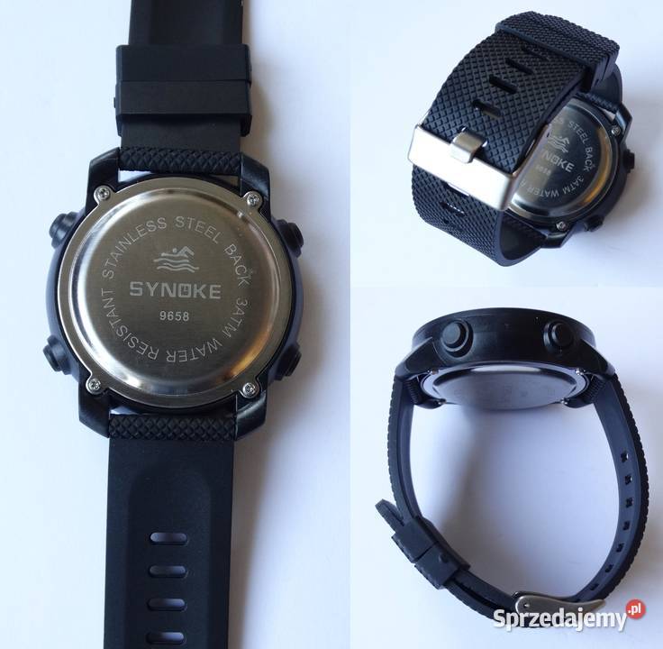 Duży zegarek elektroniczny cyfrowy sportowy lubuskie Gorzów Wielkopolski