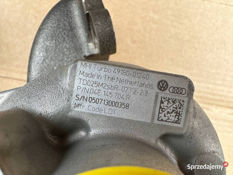 Audi OE 04E145704R turbosprężarka Mirsk sprzedam