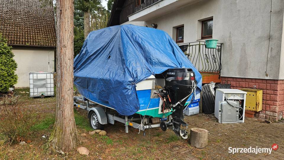 Łódź motorowa z przyczepą zachodniopomorskie Szczecin
