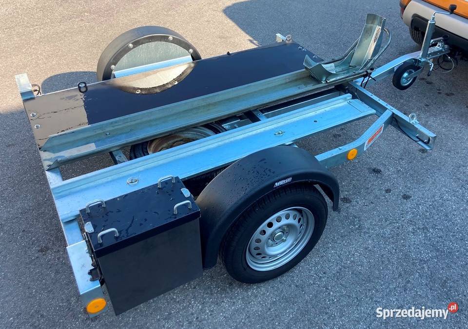 Przyczepa motocyklowa wynajem wypożyczalnia mazowieckie Warszawa