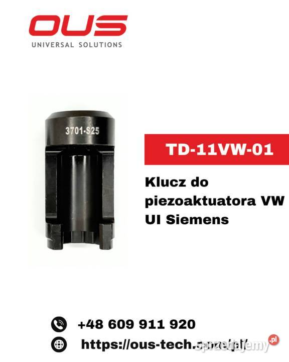 TD11VW01 Klucz nasadowy do piezoaktuatora VW UI Warszawa sprzedam