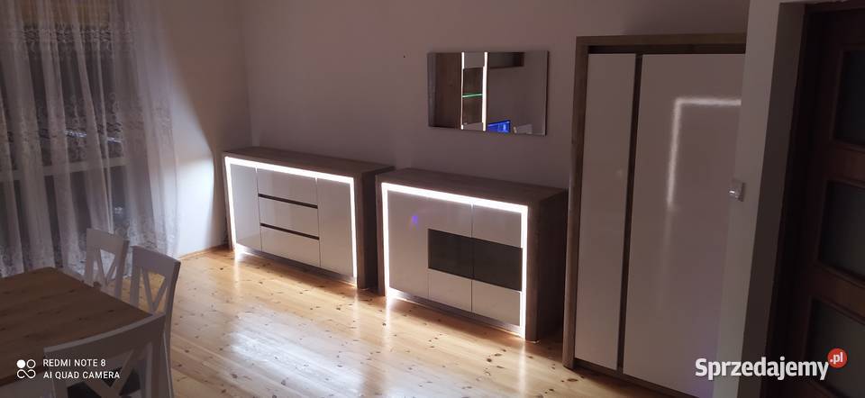 NOWOCZESNY SYSTEM Z MODNYM LEDOWYM 97.5cm