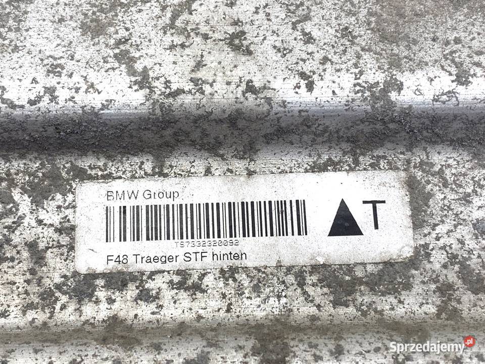 BELKA ZDERZAKA TYŁ BMW F48 Crossover WZMOCNIENIE
