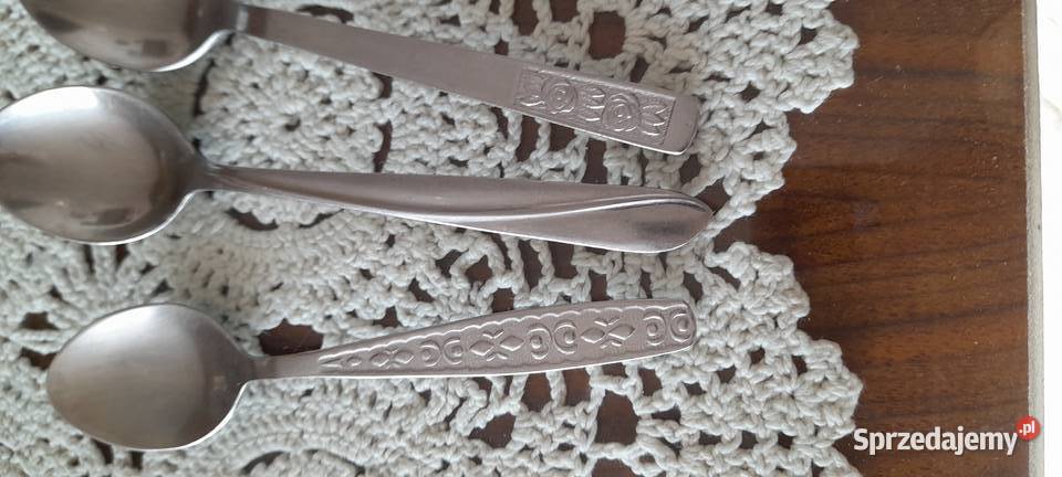 Łyżeczki do herbaty sygnowane Gerlach różne Pozostałe Warszawa