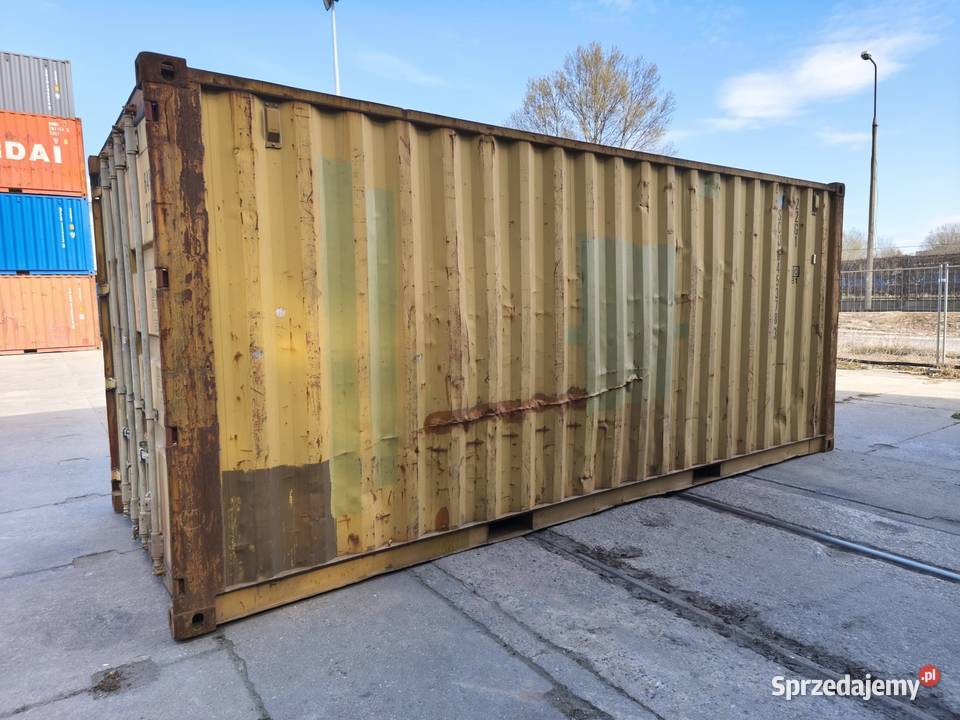 Kontener magazynowy morski 20 DV 6 metrowy Pewny Opoczno