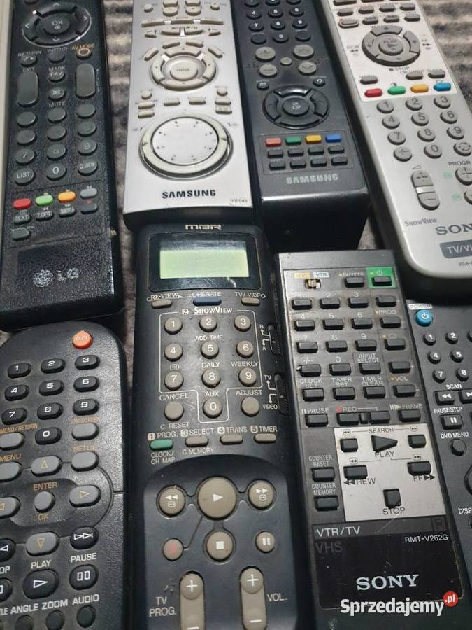 Piloty oryginalne audio tvvideo Piloty sprzedam