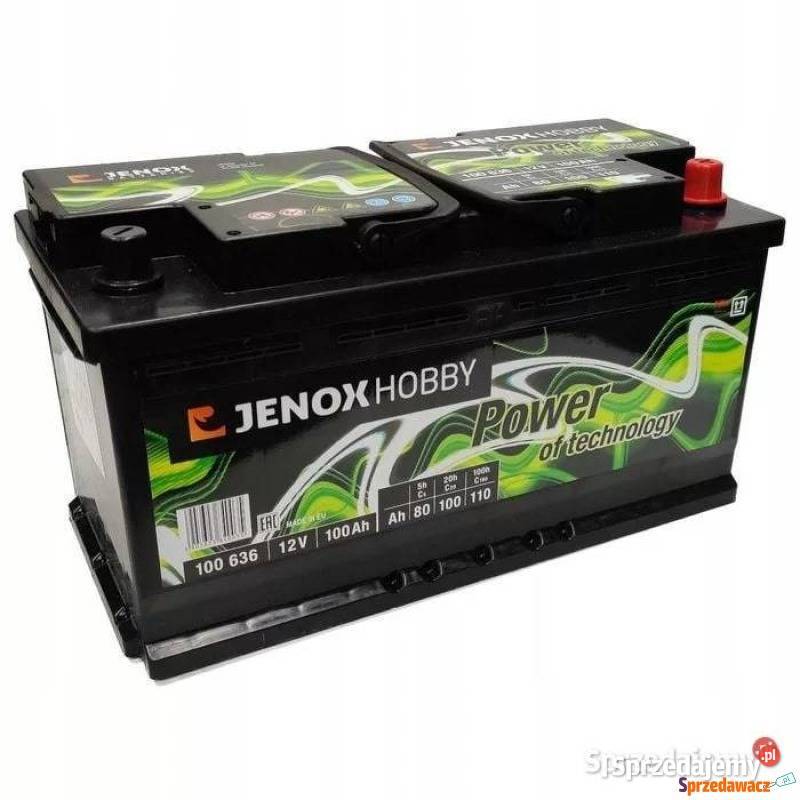 Akumulator 100Ah Jenox Hobby Power osobowe Gdynia sprzedam