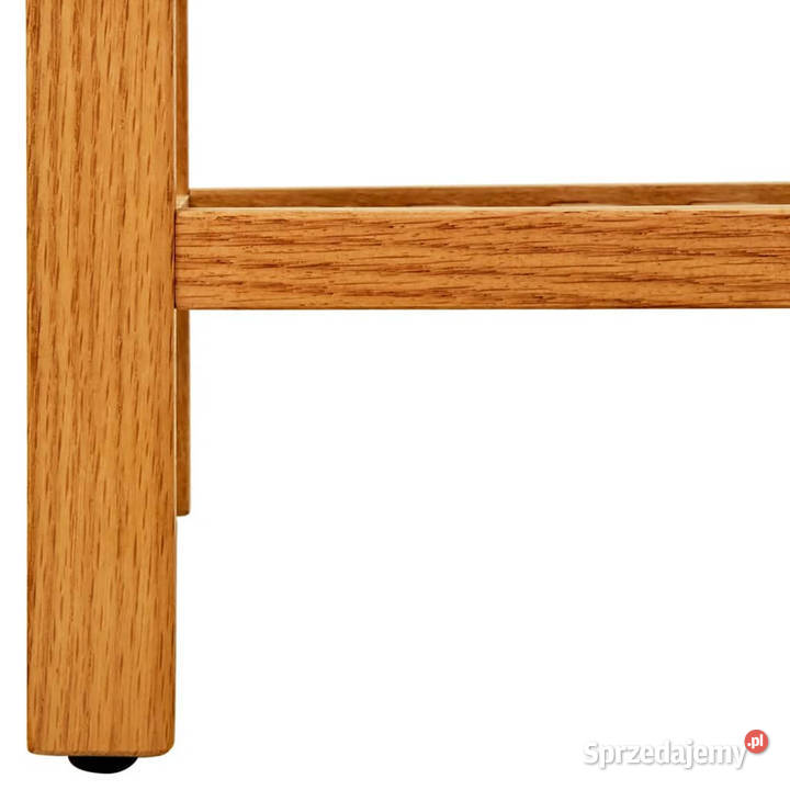 Stojak na buty z 3 półkami 50x27x60 lite drewno Meble mazowieckie