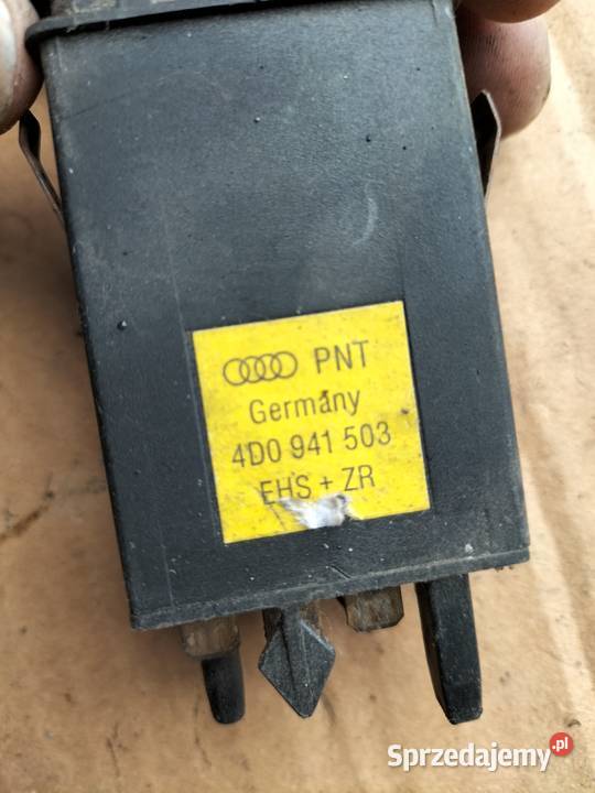 PRZEŁĄCZNIK OGRZEWANIA SZYBY A4 B5 4D0941503 lubelskie Kamień-Kolonia sprzedam