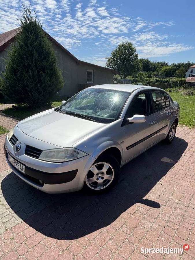 Renault Megane II 16 LPG Hak Zero Rdzy Stan 2004 manualna lubelskie Lubartów