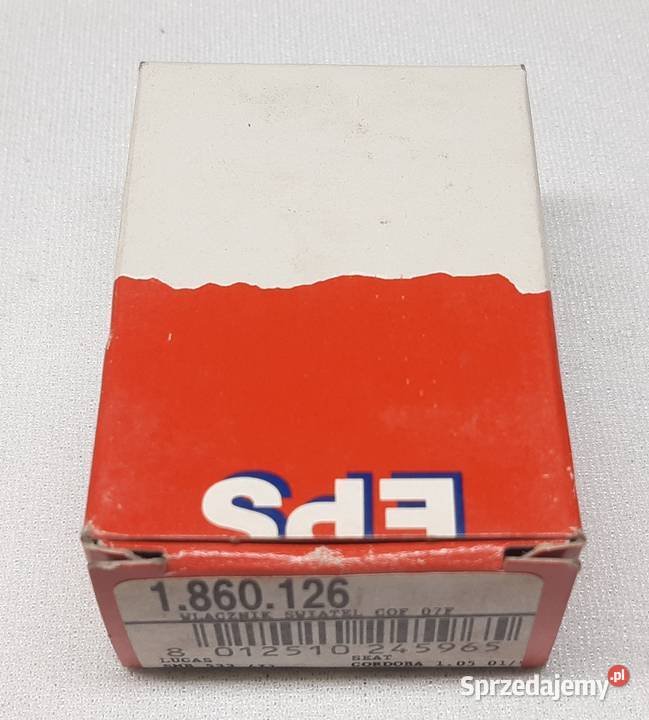 PRZEŁĄCZNIK ŚWIATŁA COFANIA VW SEAT 1860126 Mielęcin