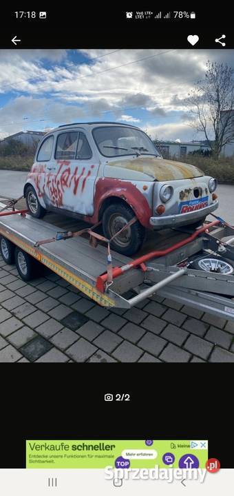 2x fiat 500 f l lusso 75 69 dokumenty 20KM dolnośląskie Bolesławiec sprzedam