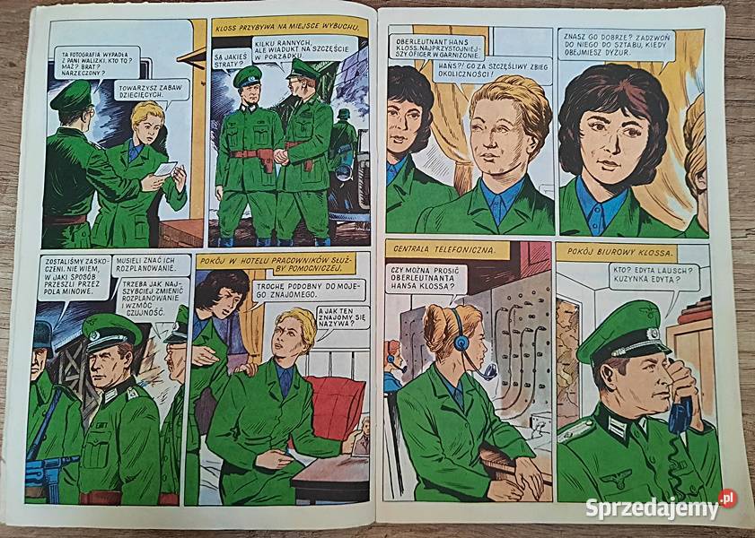 Kapitan Klos 4 Kuzynka Edyta wydanie II 1986 r Ostrów Wielkopolski