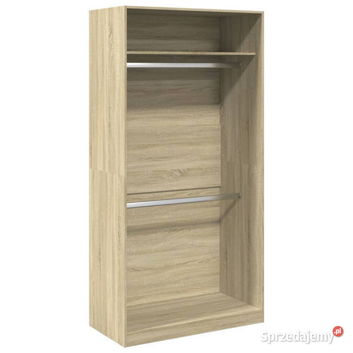 Szafa kolor dąb sonoma 100x50x200 materiał