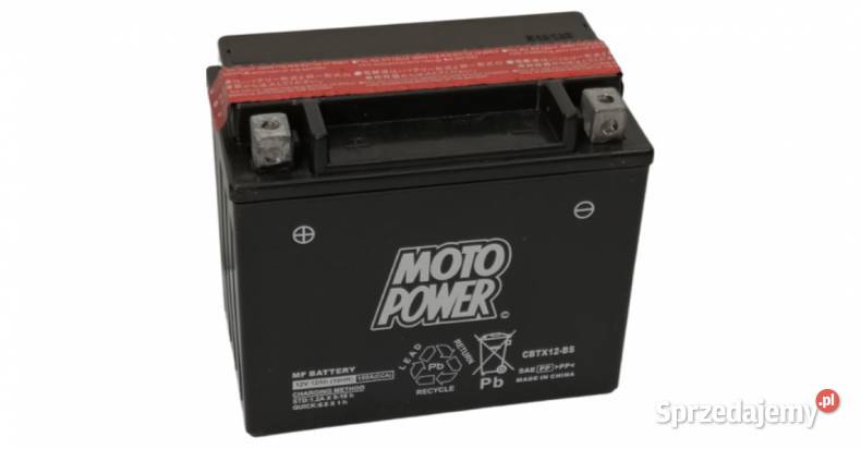 Akumulator motocyklowy Moto Power CBTX12BS Kraków sprzedam