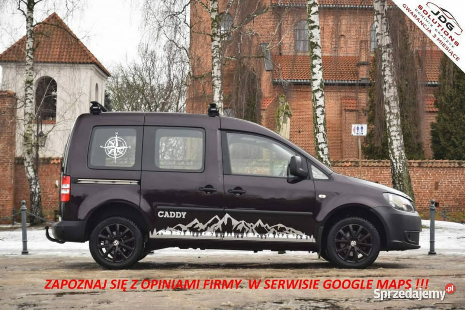 Volkswagen Caddy 20 MPI z nowym LPG Przebieg 126 ASR (kontrola trakcji) Sochaczew