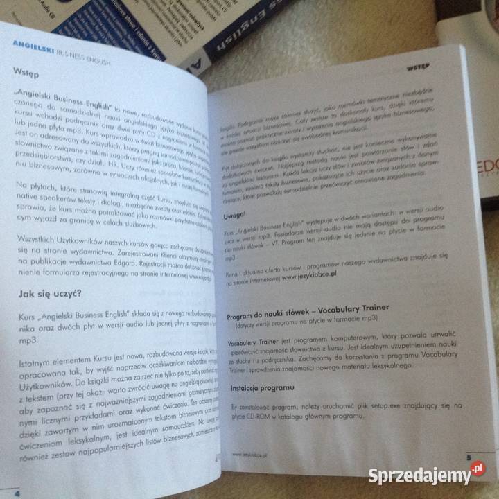 Angielski busniess english zestaw wydawnictwo sprzedam