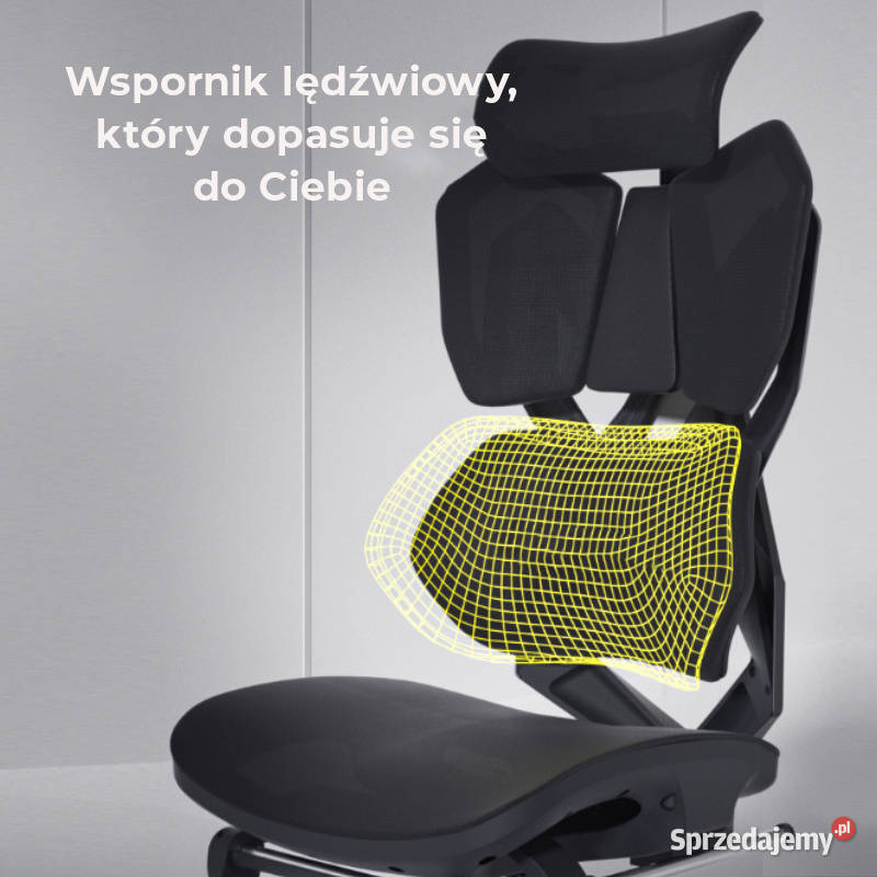 Fotel ergonomiczny gamingowy Angel Furia Grey podkarpackie Jarosław