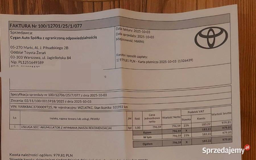 Sprzedam toyota yaris hybrid Comfort 2022 hybryda Ożarów Mazowiecki