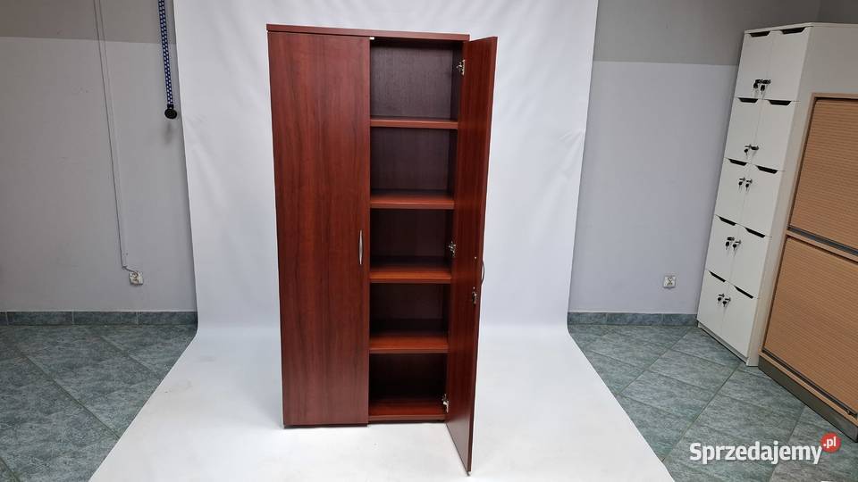 Szafa biurowa aktowa wysoka 5oh wiśnia Poznań
