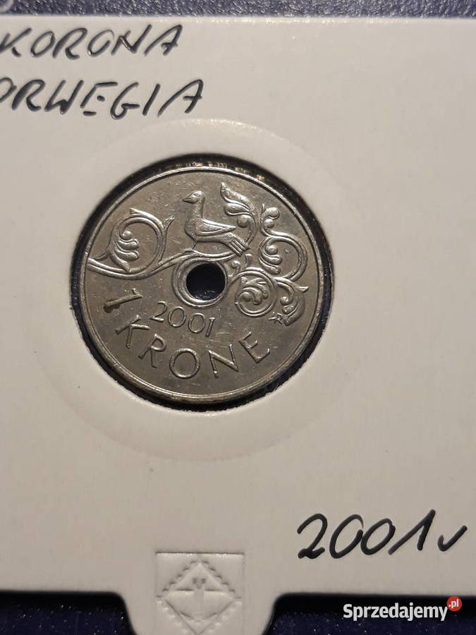 1 Korona Norwegia 2001 r Konin