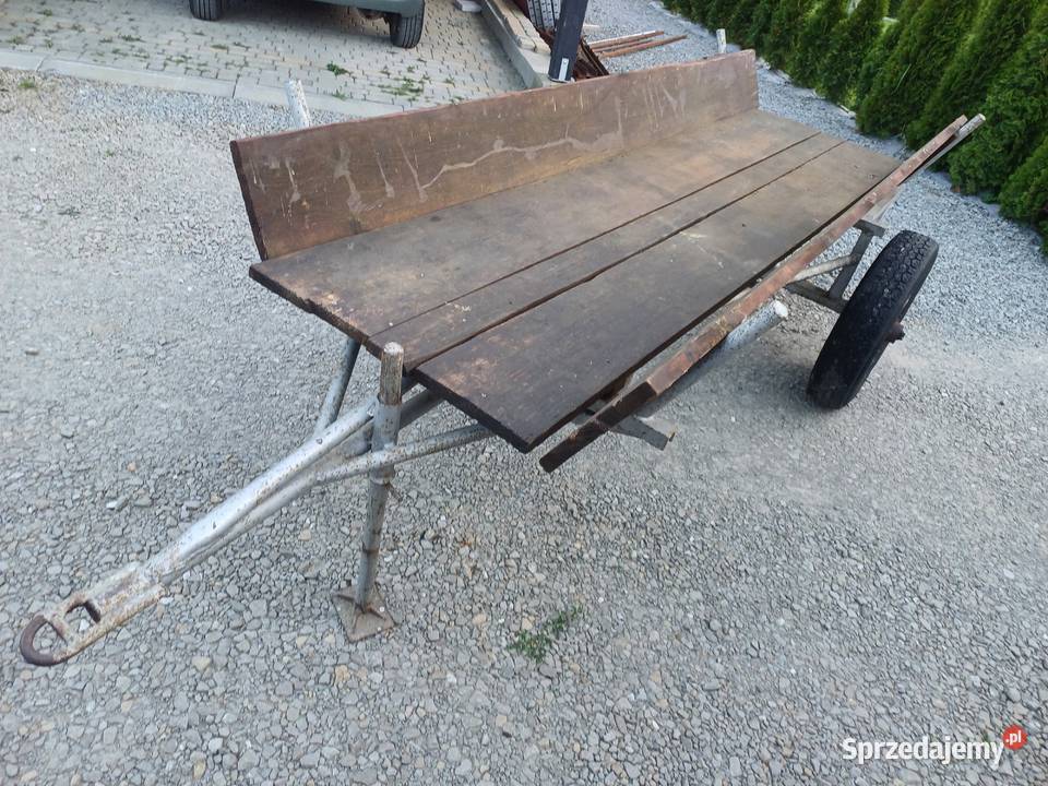 przyczepa przyczepka sam pług dwuskibowy podkarpackie Krosno sprzedam