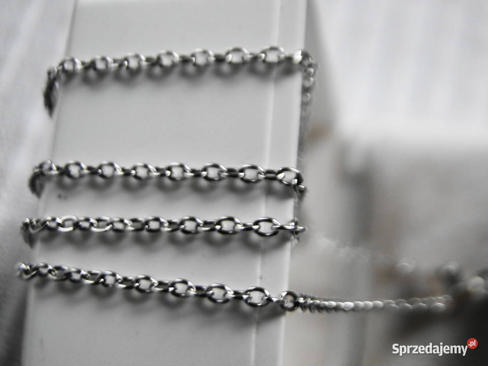 Naszyjnik srebro i zielony jadeit Naszyjniki Warszawa sprzedam