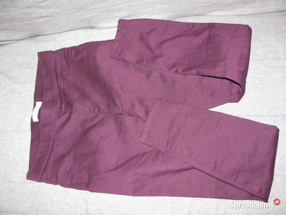 JEGGINGS purple purpurowe S Rozmiar 36(S)
