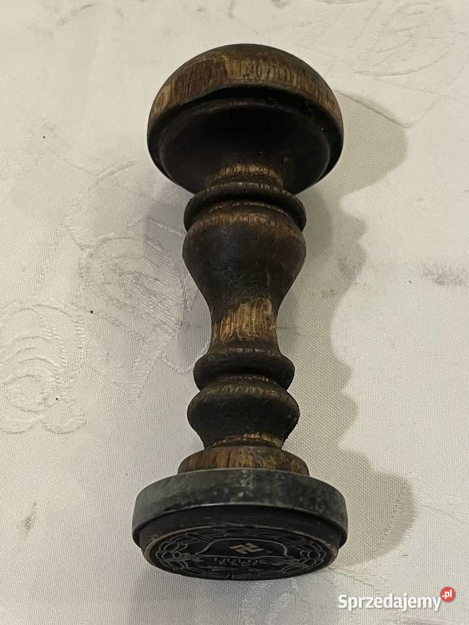 Stempel niemiecki SS II wojna Kraków