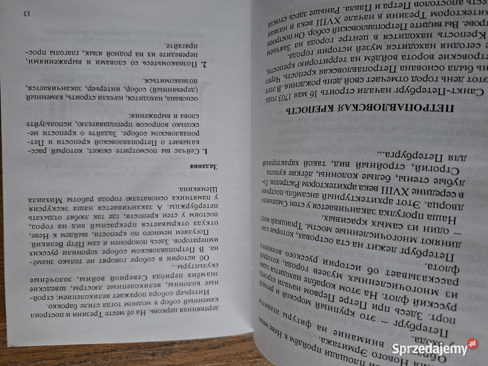 Spacer Petersburgu DVD książka średnio Kraków