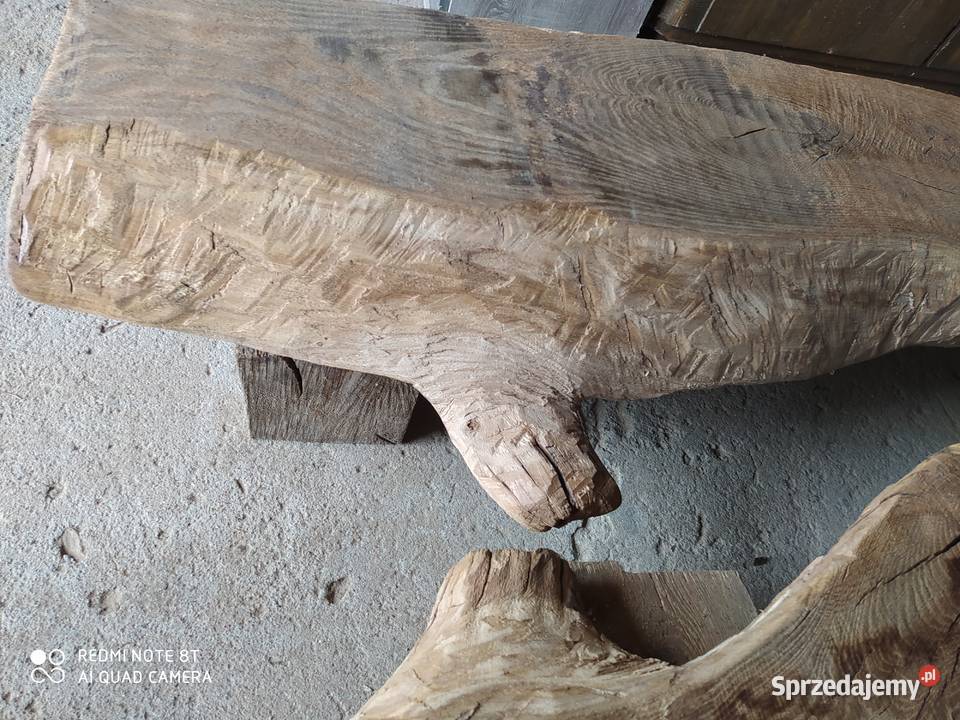 Monolit dębowy 15 grubości belki bale deski Białystok sprzedam