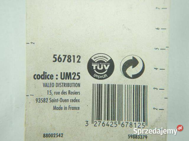 PIÓRO WYCIERACZKA VALEO VW GOLF MAZDA 626 Pióra wycieraczek lubelskie sprzedam