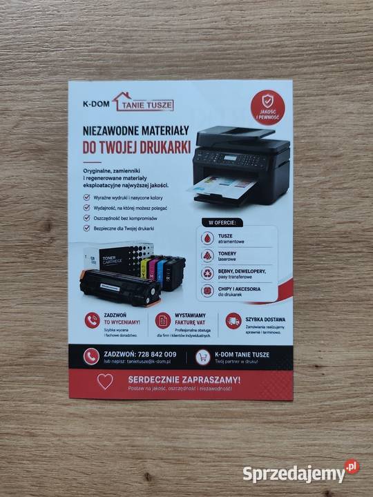 Toner do drukarki Brother Tn 1030 zamiennik Zwonowice