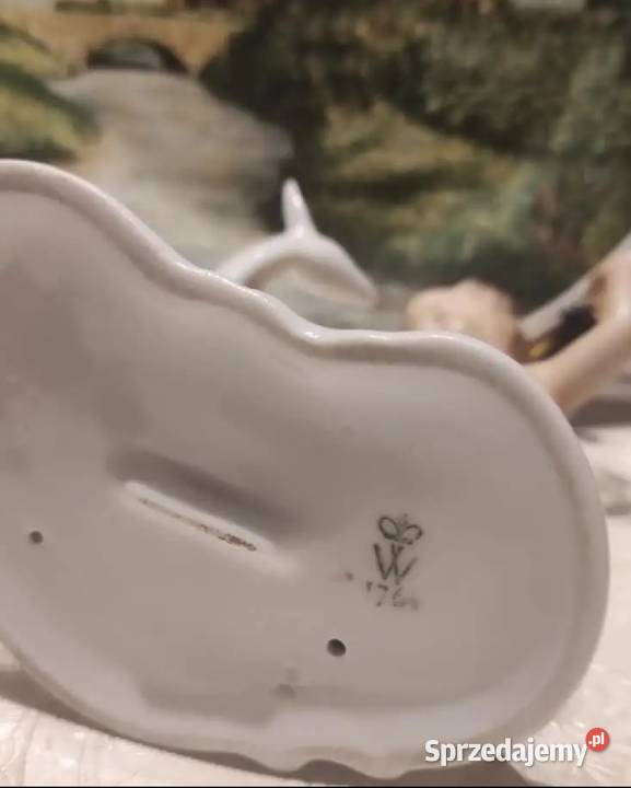 VINTAGE WALLENDORF NIEMCY PORCELANOWA FIGURKA Pabianice