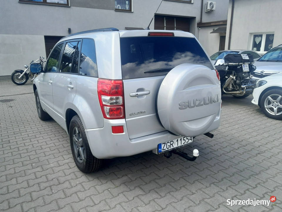 Suzuki Grand Vitara 20i 4X4 alufelgi skóry Samochody osobowe Gryfino