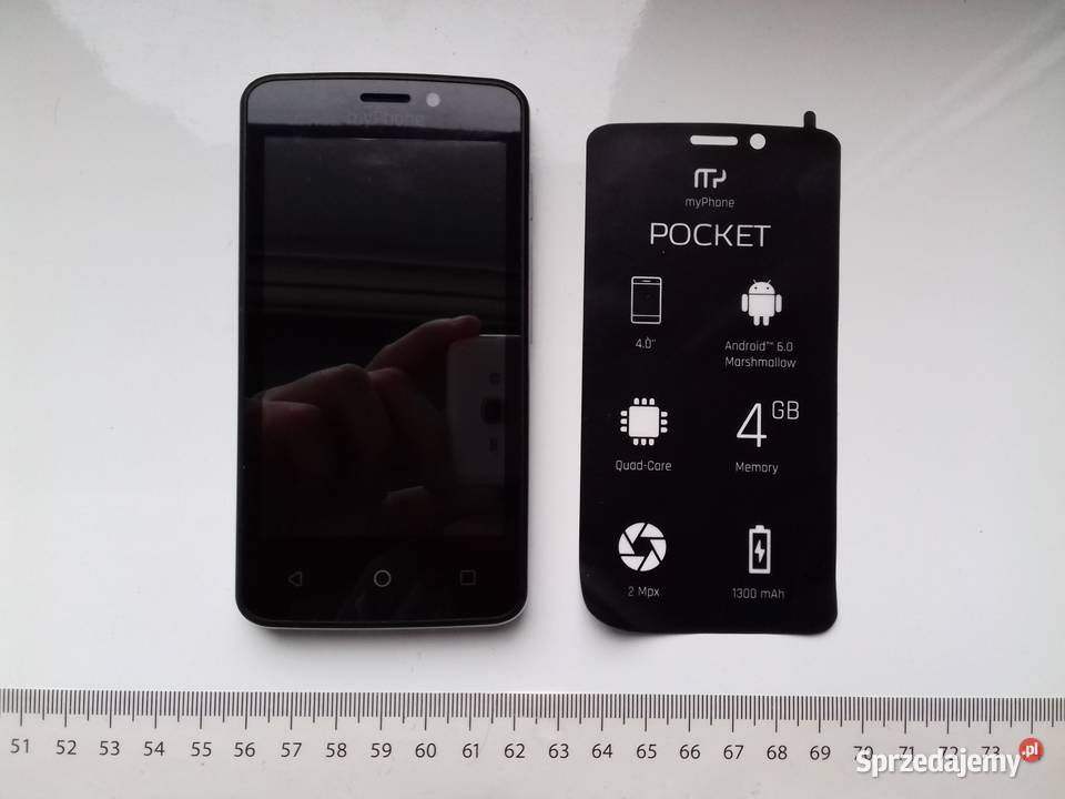 Smartfon MyPhone Pocket Black w kartoniku ładny Bydgoszcz