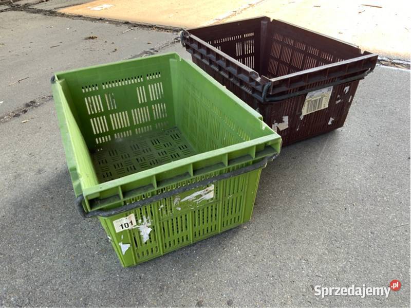 Pojemnik Skrzynka Plastikowa Kosz Magazynowy Dzierżoniów sprzedam