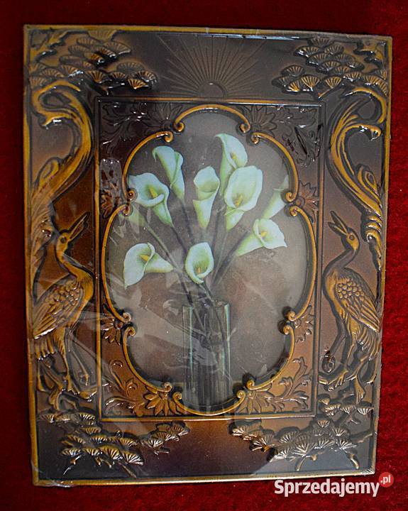 Trzy ramki do zdjęć w stylu przedwojennego retro Ramki i ramy Chełmno