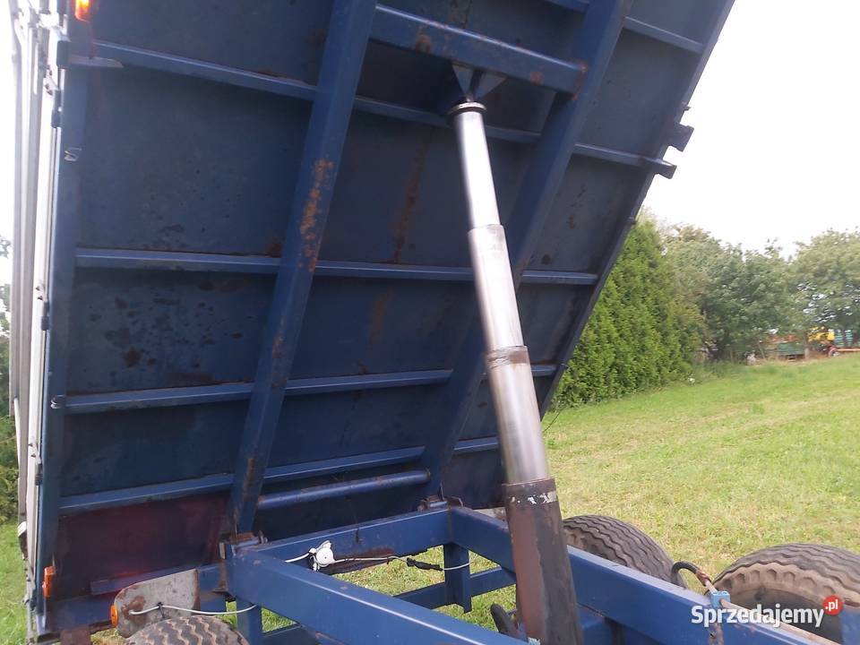 Przyczepa wywrotka tandem Husqvarna prod 1997 Przyczepy rolnicze kujawsko-pomorskie