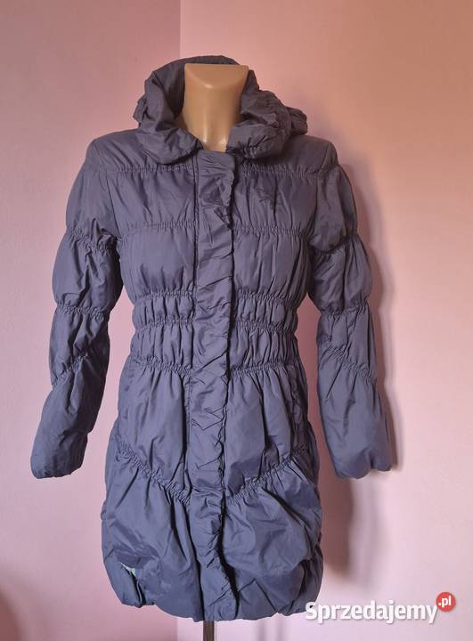 Płaszczyk dziewczęcy niebiesko liliowy rozmiar Brzesko