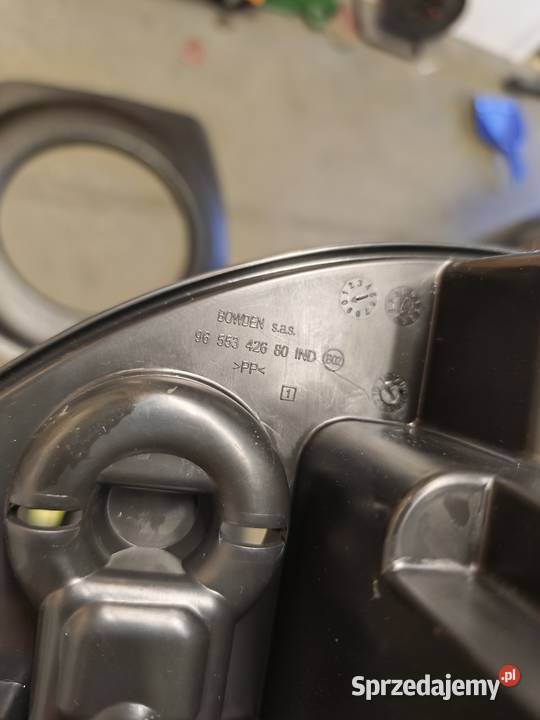 Wkład koła zapasowego Citroen Peugeot na