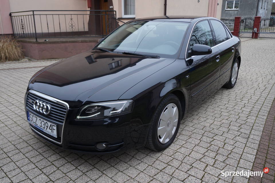 Audi A4B7 Automat 20 benzynaSLINE zarejestrowany Częstochowa