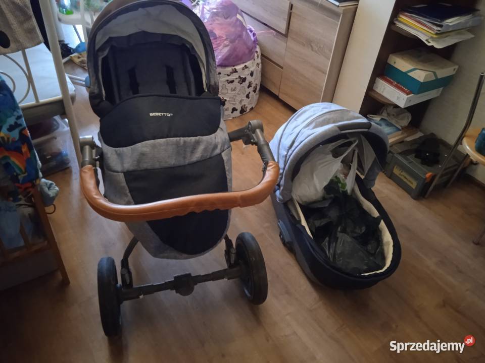 Sprzedam wózek 2w1 marki Bebetto Holland lubuskie Zielona Góra