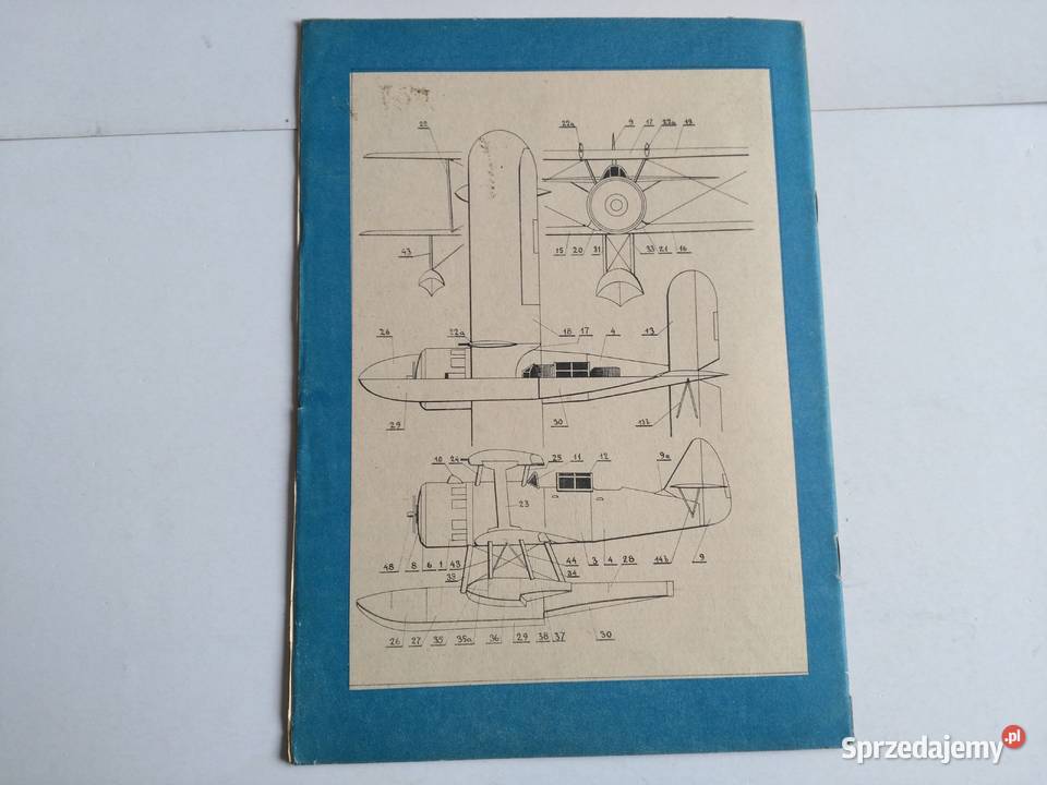 Mały Modelarz 71982 Radziecki samolot pokładowy Dąbrowa Górnicza sprzedam