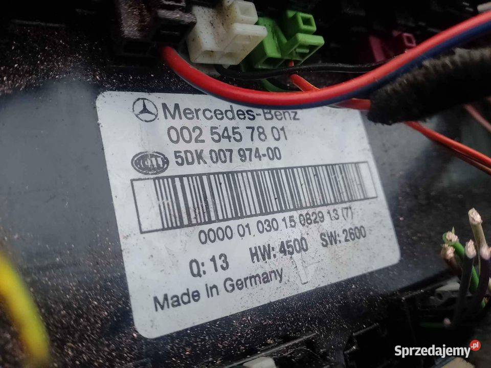 MERCEDES W203 JEDNOSTKA STEROWANIA SAM