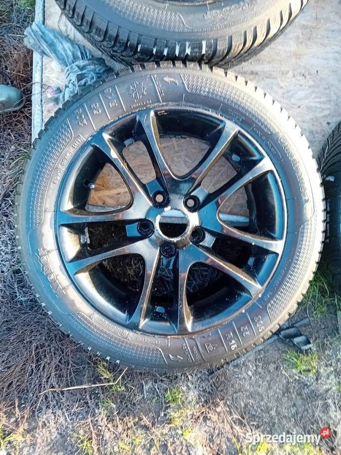 Felgi aluminiowe z oponami Kleber całoroczne 205 Samochodowe Łódź