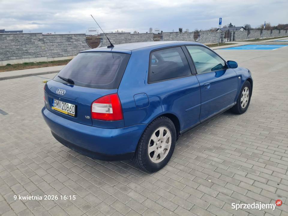 AUDI A3 ładna z gazem 2000r 125KM Grajewo